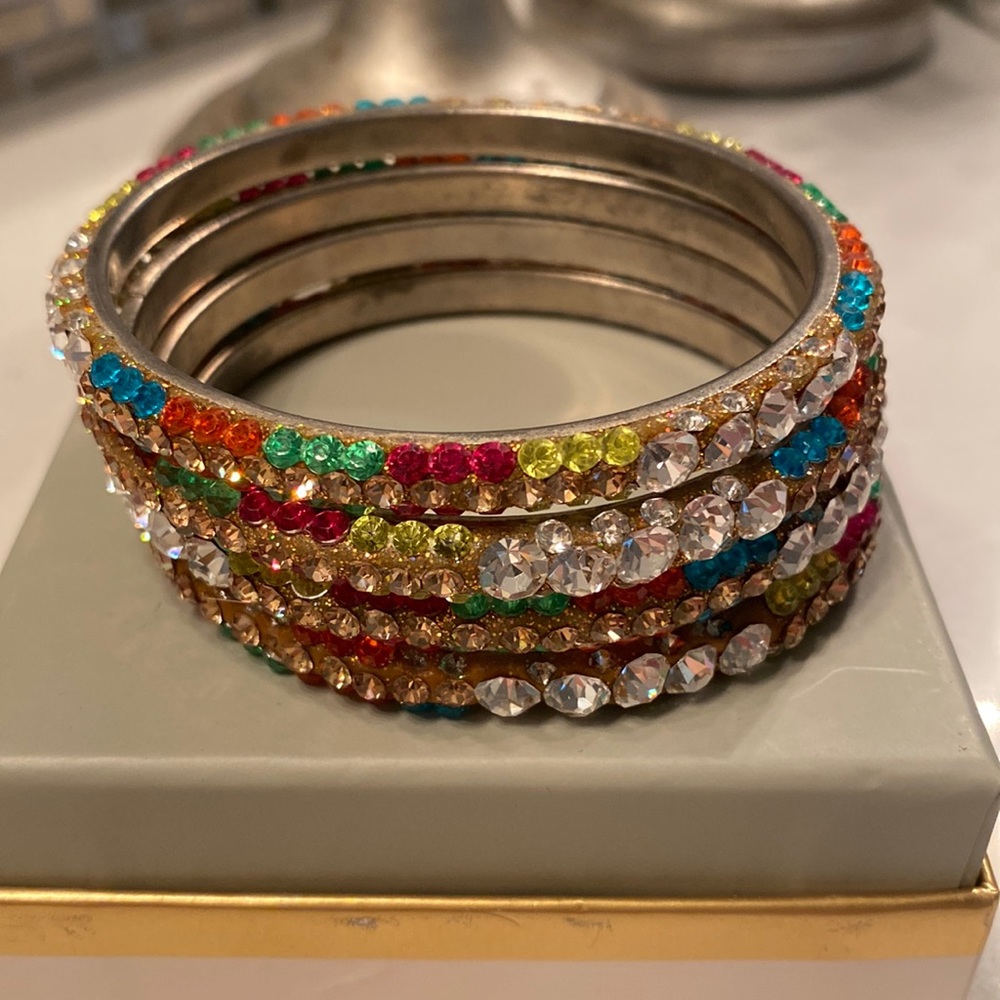 Multicolor Indian Bangle Set